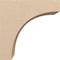 Ekena Millwork 9"W x 18"D x 18"H Classic Huntington Rough Cedar Woodgrain TimberThane Corbel, Primed Tan CORUR09X18X18HUNRCPR - alternate 6